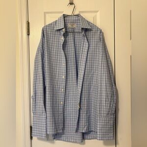 Charles Tyrwhitt Light Blue Gingham Men's Shirt